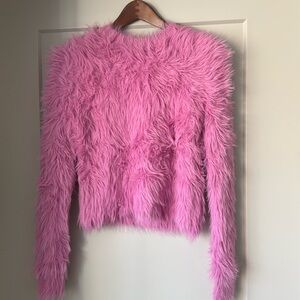 Women’s fuzzy sweater